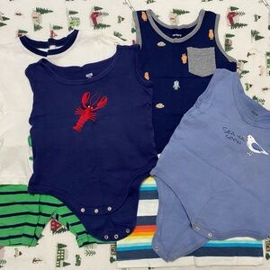 Baby Bodysuits matching set clothing bundle